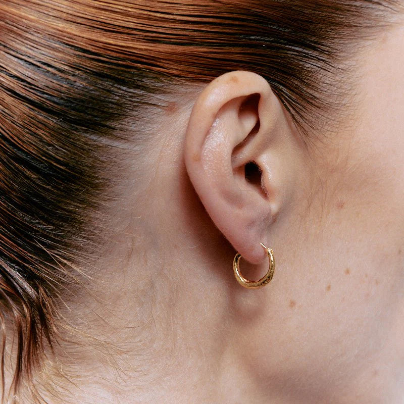 ADELE HOOP EARRINGS 18k gold plated