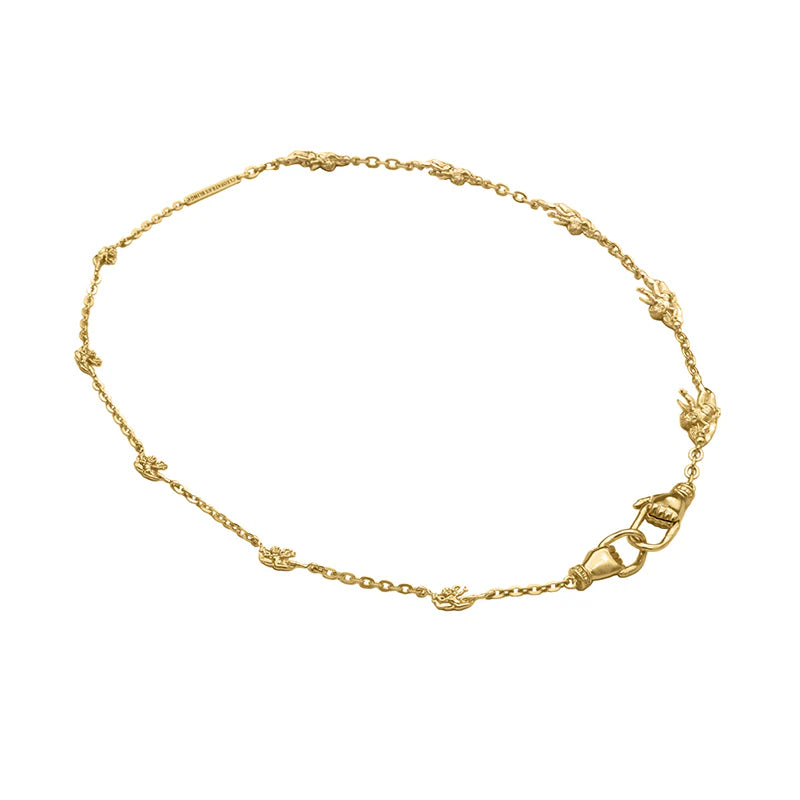 BOTTICINI NECKLACE 18k GOLD PLATED