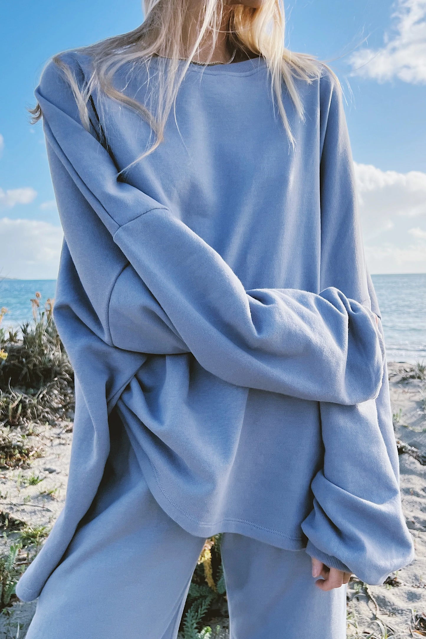 Oversized Jumper in Soft Stone