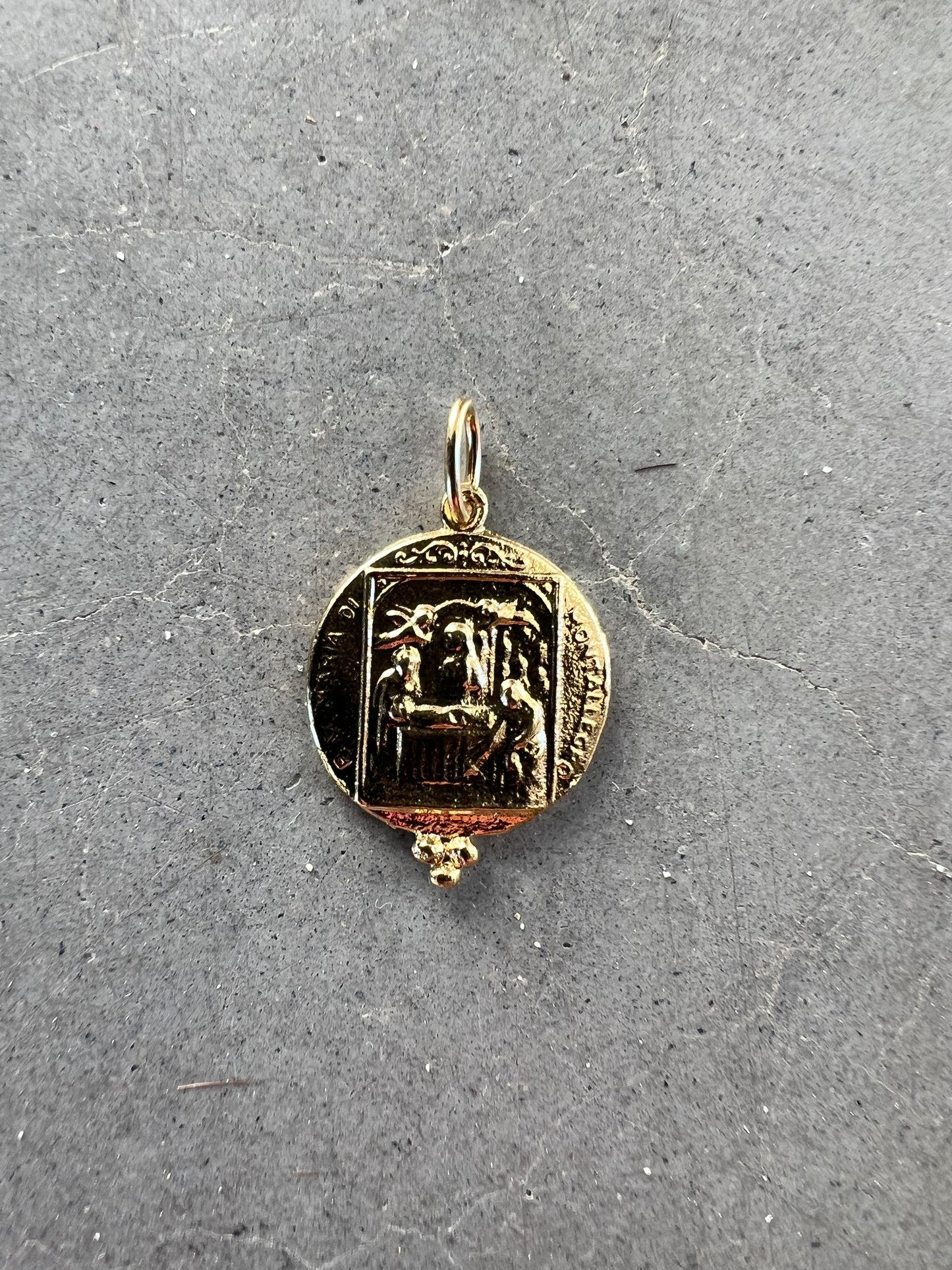 Faith Protection Medallion - 18K Gold Plated