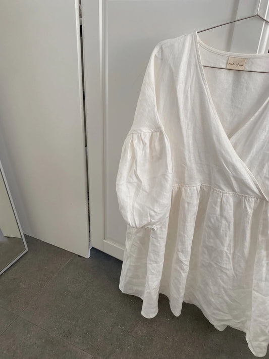 Harp Dress - White