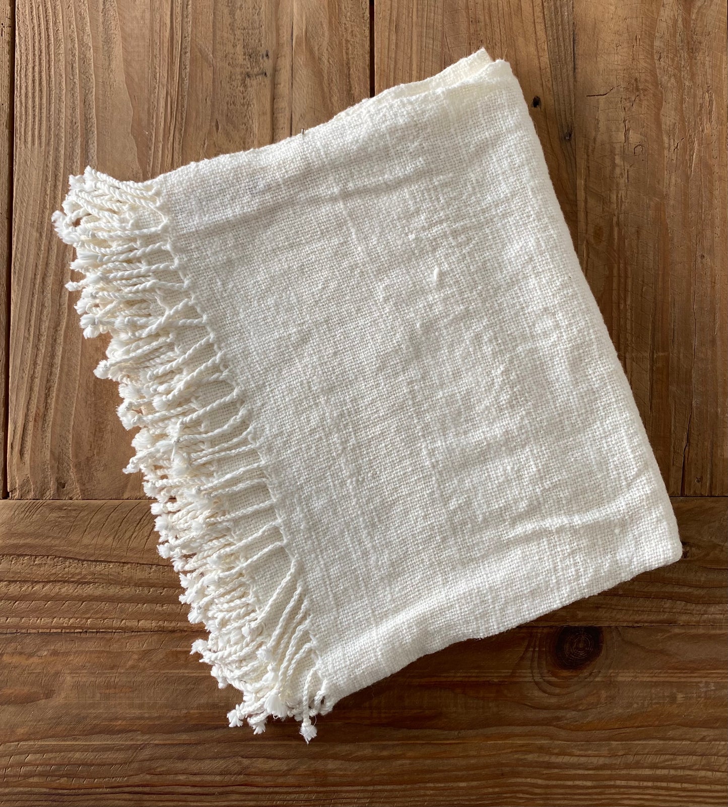 Organic Fringe Towel