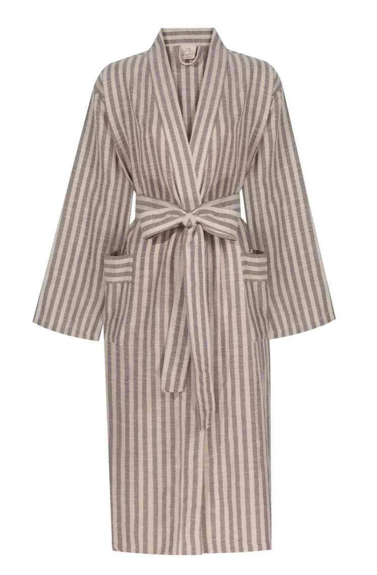 Striped Grey Robe