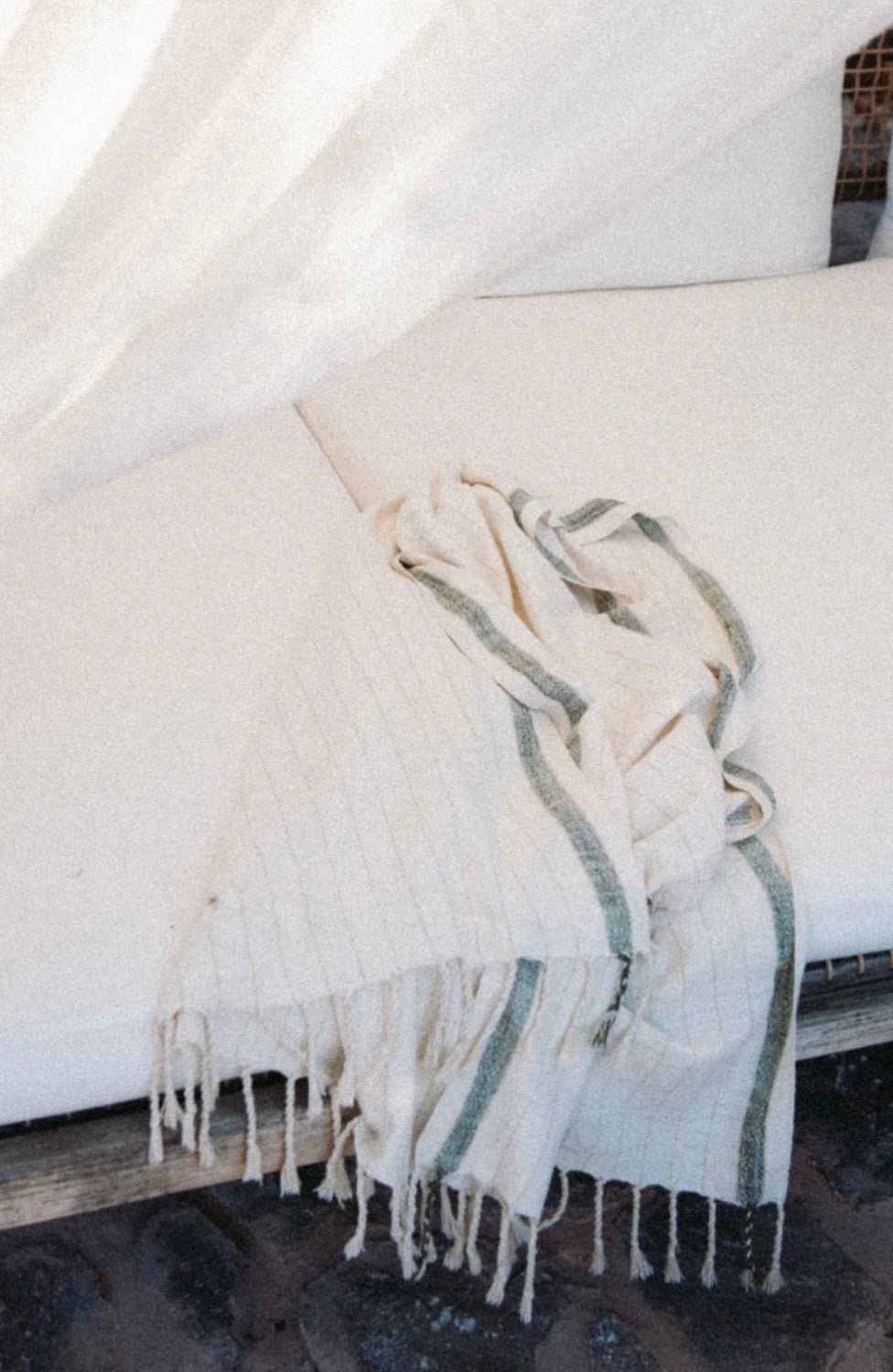 Bahai Olive Towel